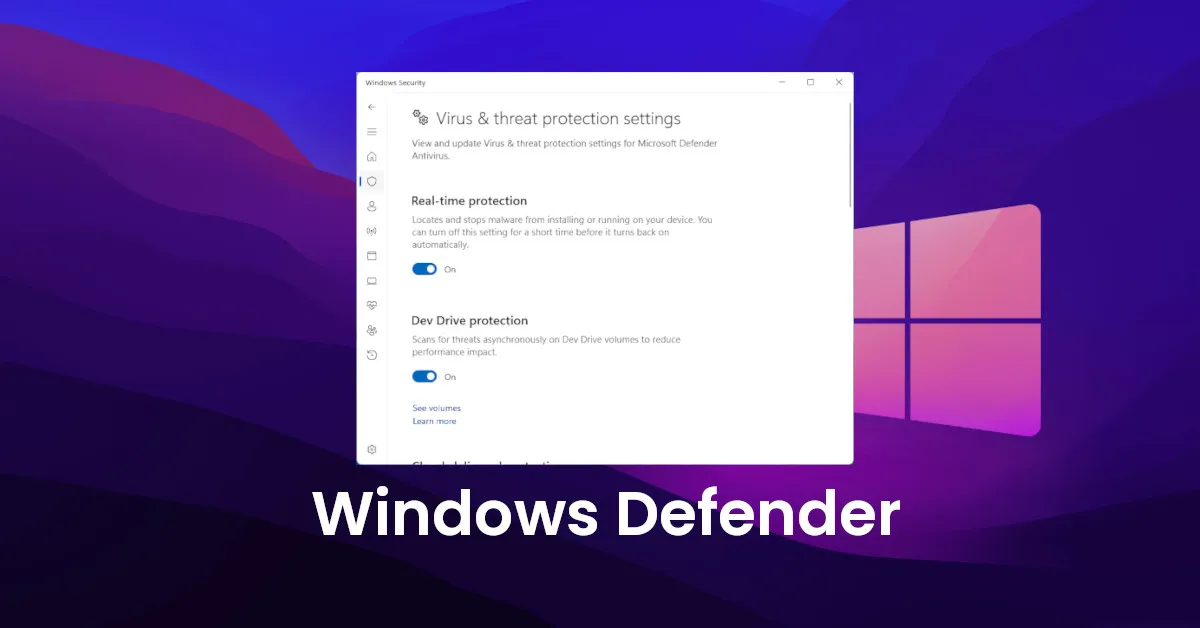 cara mematikan windows defender